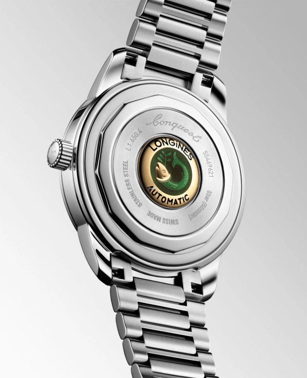 Longines,Conquest Heritage 40mm,40mm,Stainless Steel,Green,Automatic,Anti-magnetic,72hours,L1,L1.650.4.02.6