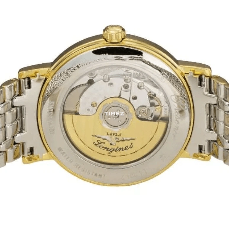 Longines,Presence 38.50mm,38.50mm,Stainless Steel,White,Automatic,Day,64hours,L4,L4.904.2.11.7