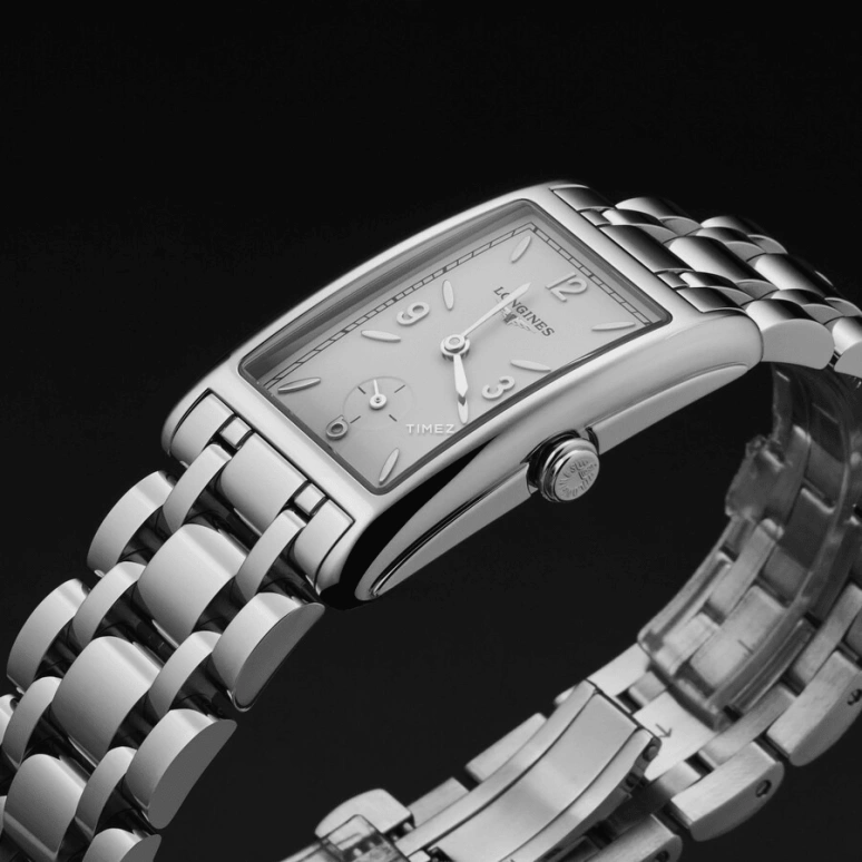 Longines,DolceVita 37x23.30mm,37x23.30mm,Stainless Steel,White,Quartz,26280hours,In-house Caliber,L5,L5.512.4.16.6