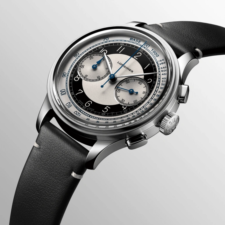 Longines,Heritage Classic 40mm,40mm,Stainless Steel,Silver,Automatic,Chronograph,Day,L2,L2.830.4.93.0