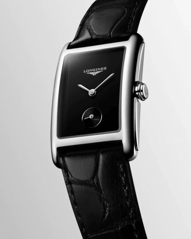 Longines,DolceVita 23mm,23mm,Stainless Steel,Black,Quartz,26280hours,In-house Caliber,L5,L5.512.4.50.2
