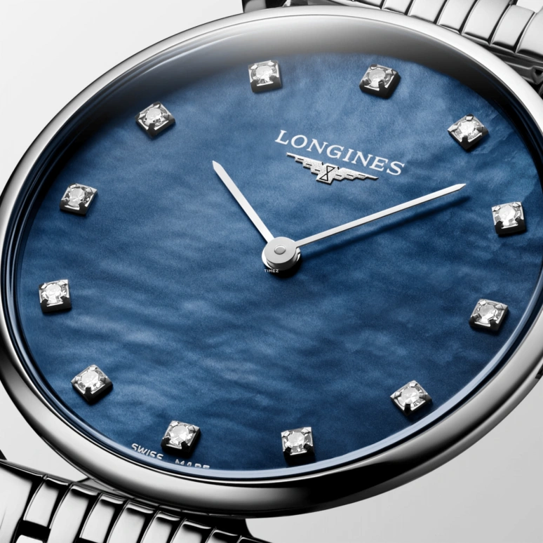 Longines,La Grande Classique 29mm,29mm,Stainless Steel,Blue,Quartz,In-house Caliber,Sapphire,Crystal Glass,L4,L4.512.4.81.6