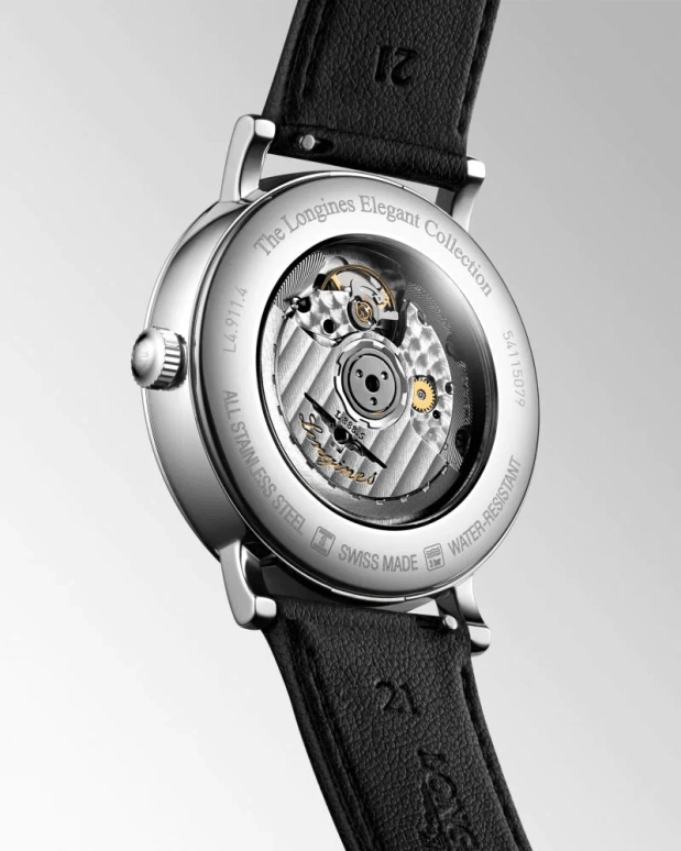 Longines,Elegant 41mm,41mm,Stainless Steel,Grey,Automatic,Date,64hours,L4,L4.911.4.71.2