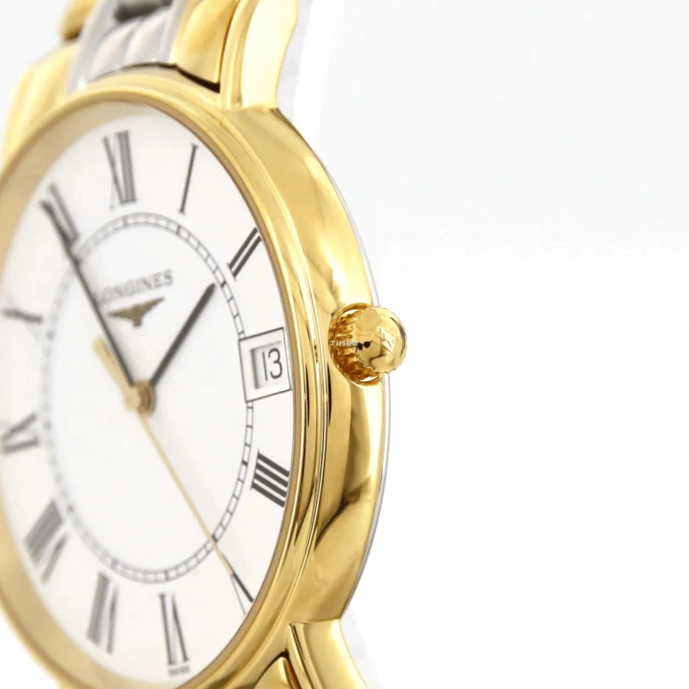 Longines,Presence 33mm,33mm,Stainless Steel,White,Quartz,Day,26280hours,L4,L4.819.2.11.7