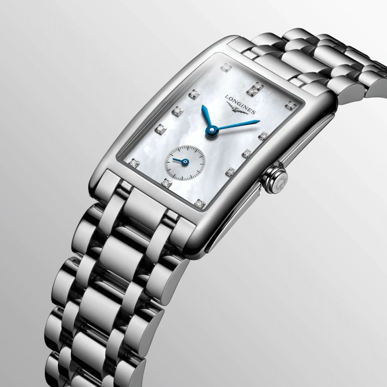 Longines,DolceVita 23mm,23mm,Stainless Steel,White,Quartz,26280hours,In-house Caliber,L5,L5.512.4.87.6