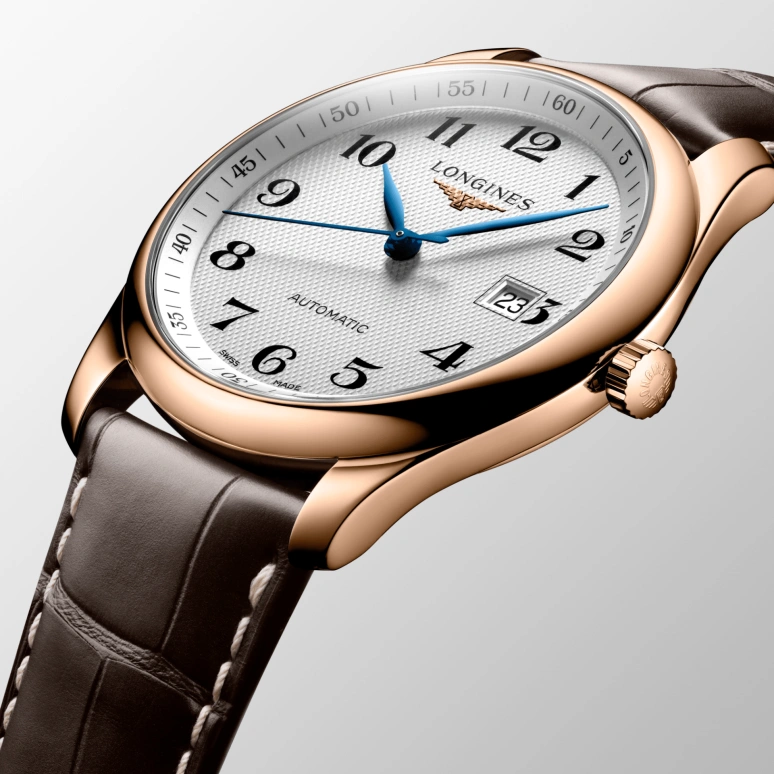 Longines,Master 40mm,40mm,Rose Gold,White,Automatic,Day,64hours,L2,L2.793.8.78.3