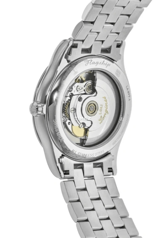 Longines,Flagship 38.50mm,38.50mm,Stainless Steel,Blue,Automatic,Date,Day,L4,L4.899.4.92.6