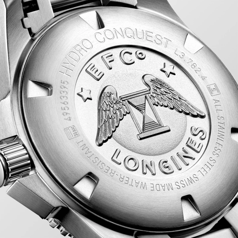 Longines,HydroConquest 43mm,43mm,Stainless Steel,Blue,Automatic,Date,65hours,L3,L3.782.4.96.6