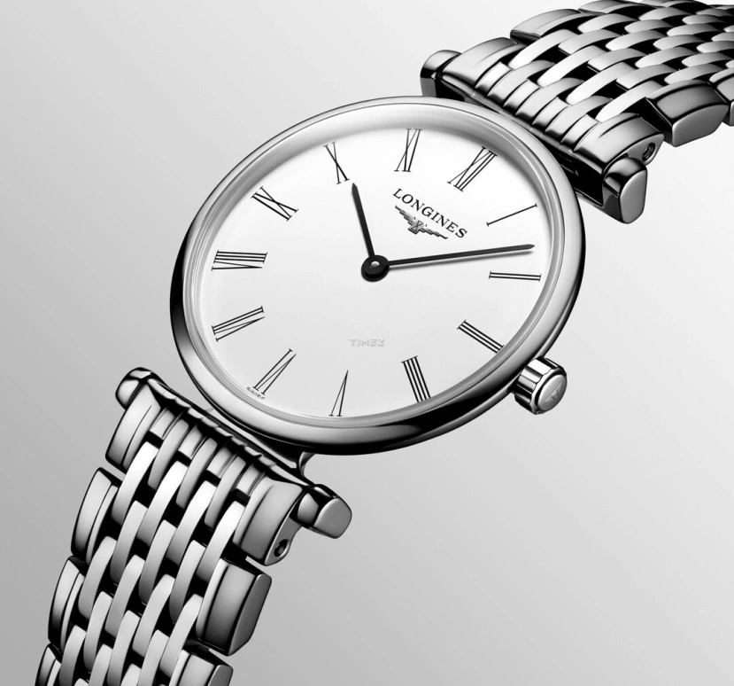 Longines,La Grande Classique 24mm,24mm,Stainless Steel,White,Quartz,26280hours,In-house Caliber,L4,L4.209.4.11.C