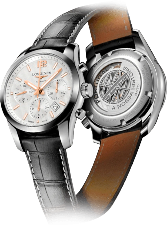 Longines,Conquest Classic 41mm,41mm,Stainless Steel,Silver,Automatic,Chronograph,Day,L2,L2.786.4.79.3-PM