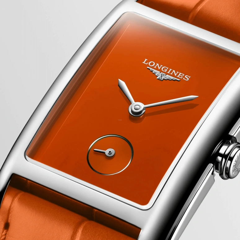 Longines,DolceVita 23mm,23mm,Stainless Steel,Red,Quartz,26280hours,In-house Caliber,L5,L5.512.4.92.2