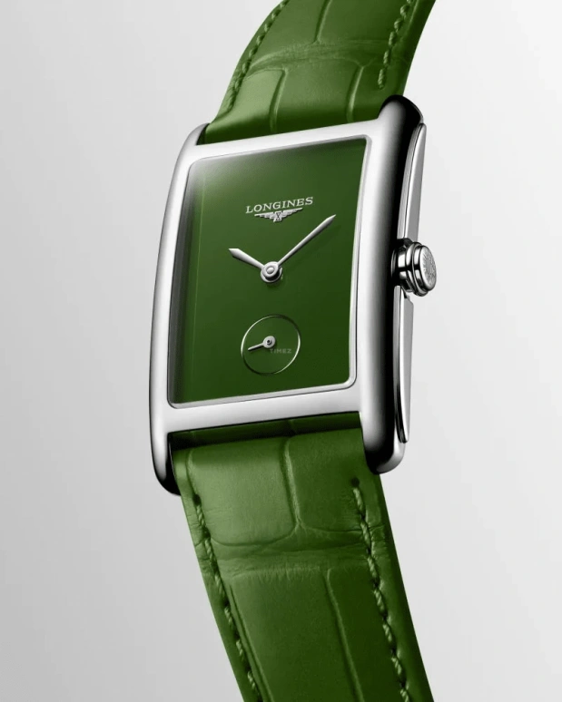 Longines,DolceVita 23mm,23mm,Stainless Steel,Green,Quartz,26280hours,In-house Caliber,L5,L5.512.4.60.2