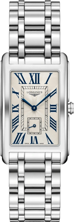 Longines,DolceVita 28.50mm,28.50mm,Stainless Steel,Silver,Quartz,26280hours,In-house Caliber,L5,L5.755.4.71.6