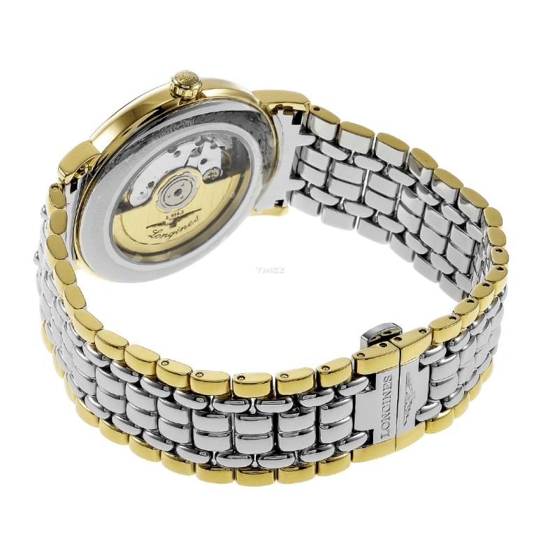 Longines,Presence 38.50mm,38.50mm,Stainless Steel,Black,Automatic,Day,65hours,L4,L4.921.2.52.7