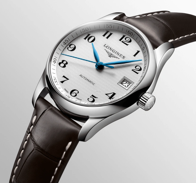 Longines,Master 34mm,34mm,Stainless Steel,Silver,Automatic,Day,72hours,L2,L2.357.4.78.3