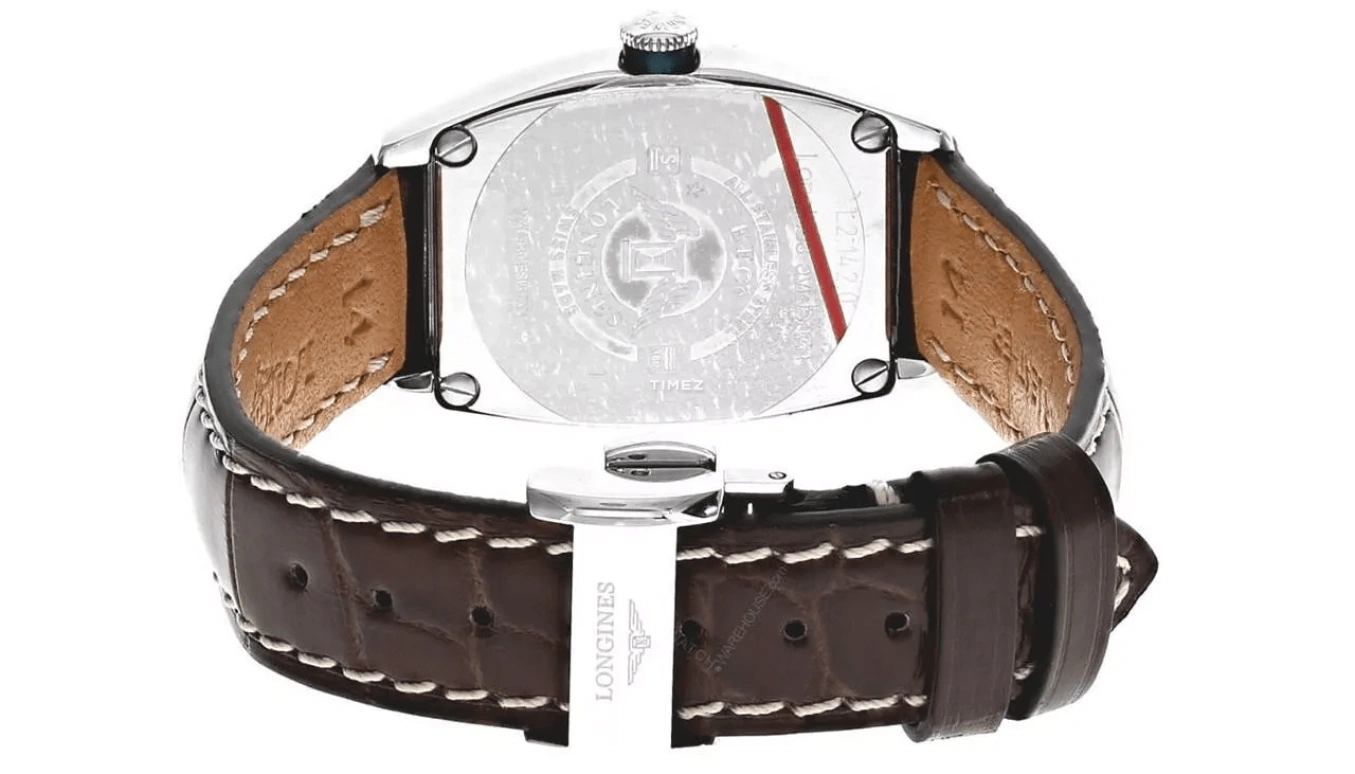 Longines,Evidenza 36mm,36mm,Stainless Steel,Black,Automatic,Day,45hours,L2,L2.142.0.50.4