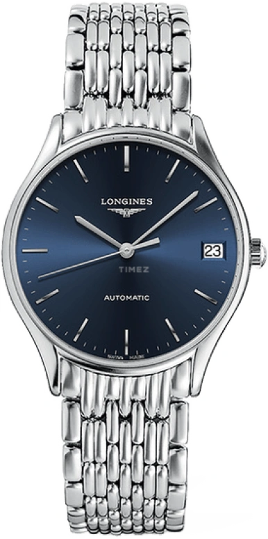 Longines,Lyre 30mm,30mm,Stainless Steel,Blue,Automatic,Date,64hours,L4,L4.361.4.92.6