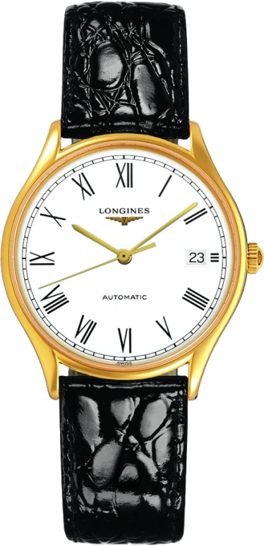 Longines,Lyre 35mm,35mm,Stainless Steel,White,Automatic,Chronograph,Date,L4,L4.860.2.11.2