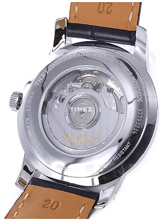 Longines,Master 39mm,39mm,Stainless Steel,Black,Automatic,Day,42hours,L2,L2.766.4.52.4