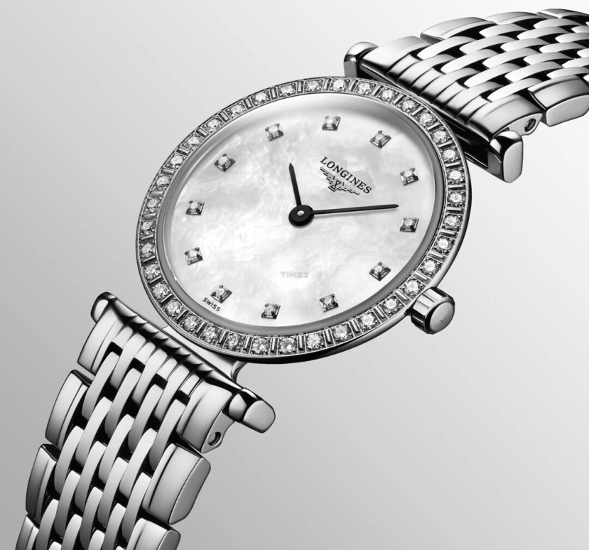 Longines,La Grande Classique 24mm,24mm,Stainless Steel,White,Quartz,26280hours,In-house Caliber,L4,L4.341.0.80.C