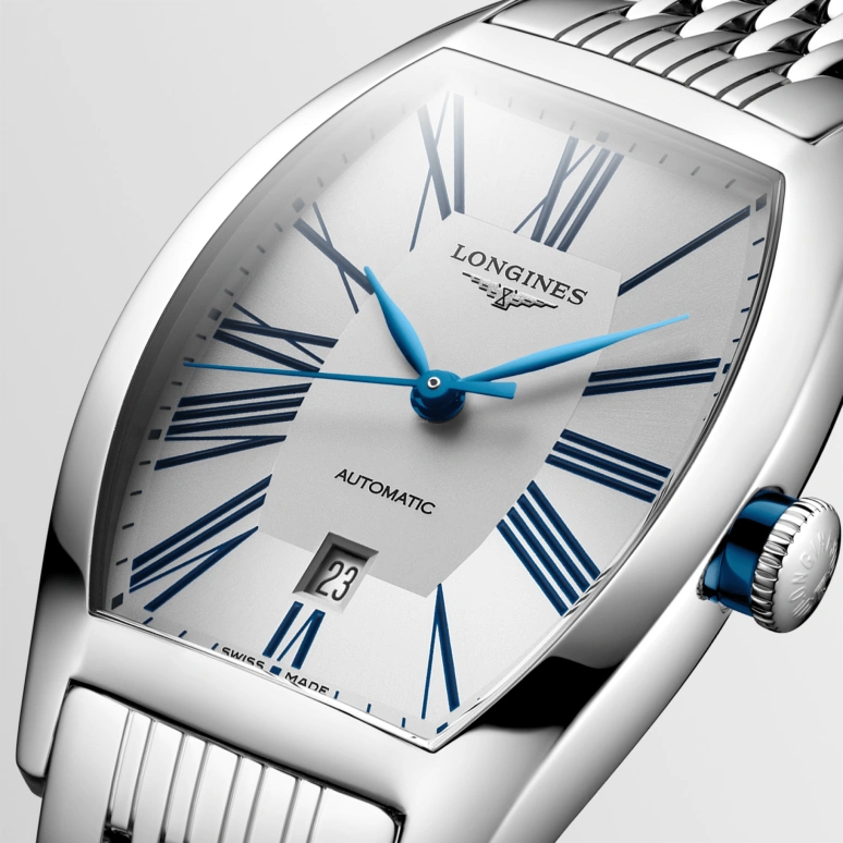 Longines,Evidenza 26mm,26mm,Stainless Steel,Silver,Automatic,Date,40hours,L2,L2.142.4.70.6