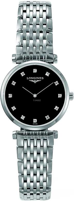 Longines,La Grande Classique 24mm,24mm,Stainless Steel,Black,Quartz,26280hours,In-house Caliber,L4,L4.209.4.58.6