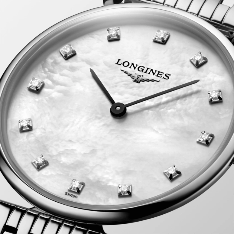 Longines,La Grande Classique 29mm,29mm,Stainless Steel,White,Quartz,Perpetual Calendar,In-house Caliber,L4,L4.512.4.87.6