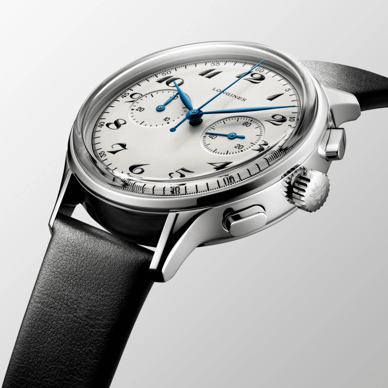 Longines,Heritage Classic 40mm,40mm,Stainless Steel,Silver,Automatic,Chronograph,Day,L2,L2.827.4.73.0