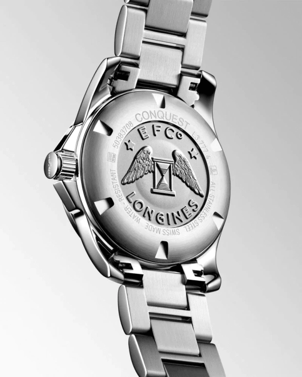 Longines,Sport 41mm,41mm,Stainless Steel,Silver,Automatic,Day,72hours,L3,L3.777.4.76.6