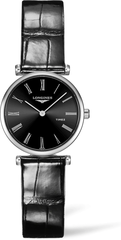 Longines,La Grande Classique 24mm,24mm,Stainless Steel,Black,Quartz,26280hours,In-house Caliber,L4,L4.209.4.51.2