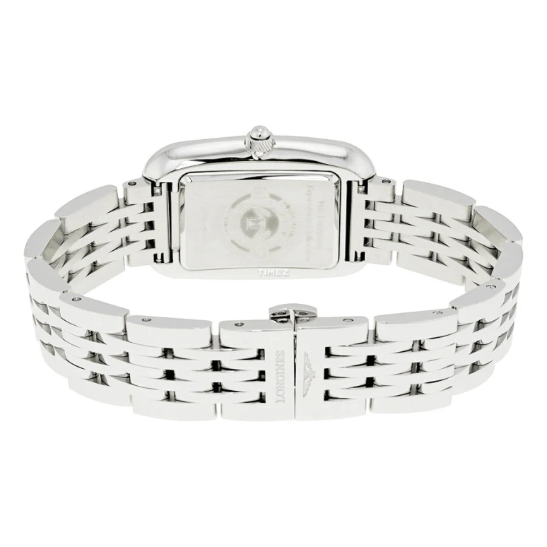 Longines,Equestrian 24.70x36mm,24.70x36mm,Stainless Steel,White,Silver,Quartz,26280hours,In-house Caliber,L6,L6.142.4.77.6