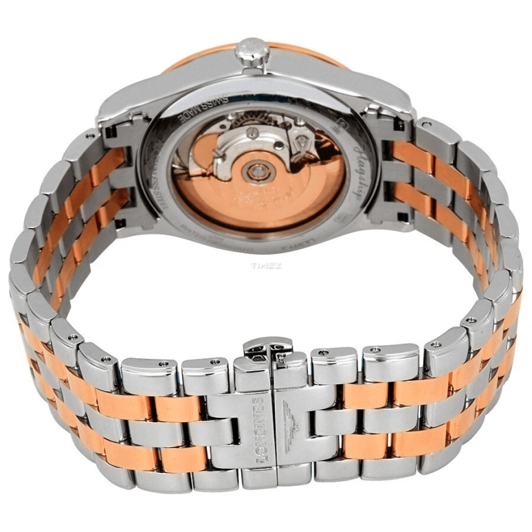 Longines,Flagship 38.50mm,38.50mm,Stainless Steel,White,Automatic,Date,Day,L4,L4.899.3.91.7