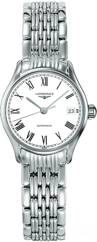 Longines,Lyre 25mm,25mm,Stainless Steel,White,Automatic,Date,40hours,L4,L4.360.4.11.6