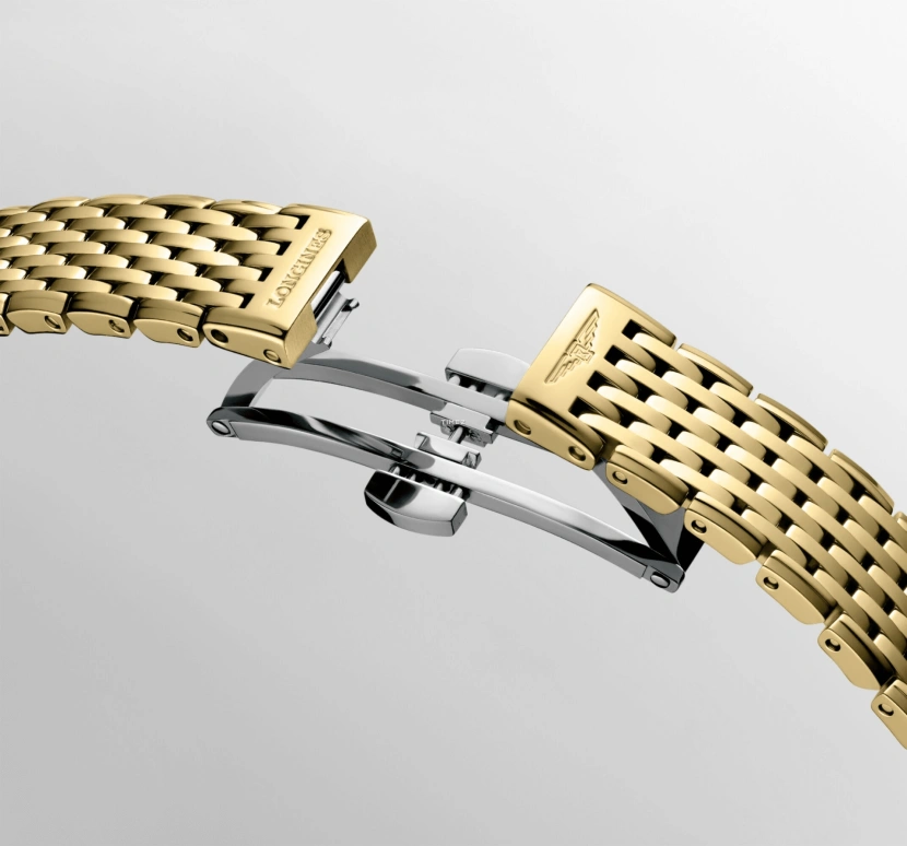 Longines,La Grande Classique 24mm,24mm,Stainless Steel,Yellow,Quartz,26280hours,In-house Caliber,L4,L4.209.2.37.8