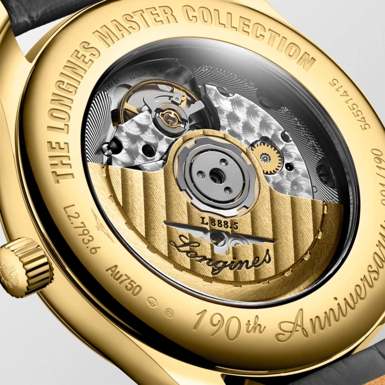 Longines,Heritage Classic 40mm,40mm,Yellow Gold,Automatic,64hours,In-house Caliber,L2,L2.793.6.73.2