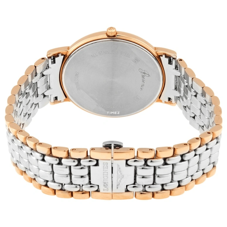 Longines,Presence 38.50mm,38.50mm,Stainless Steel,White,Quartz,Day,26280hours,L4,L4.790.1.11.7