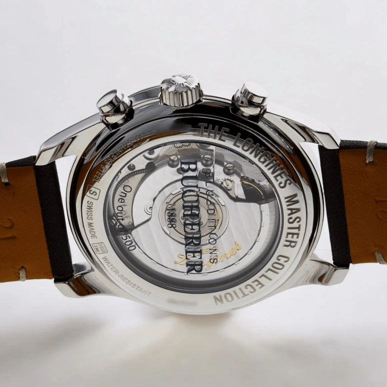 Longines,Master 40mm,40mm,Stainless Steel,Blue,Silver,Automatic,Chronograph,Day,L2,L2.629.4.99.2