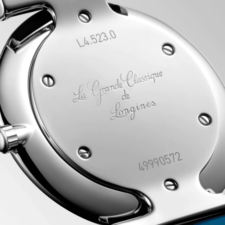 Longines,La Grande Classique 29mm,29mm,Stainless Steel,Blue,Quartz,Perpetual Calendar,In-house Caliber,L4,L4.523.0.90.2