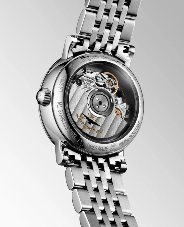 Longines,Elegant 25.50mm,25.50mm,Stainless Steel,White,Automatic,Day,40hours,L4,L4.309.0.80.6