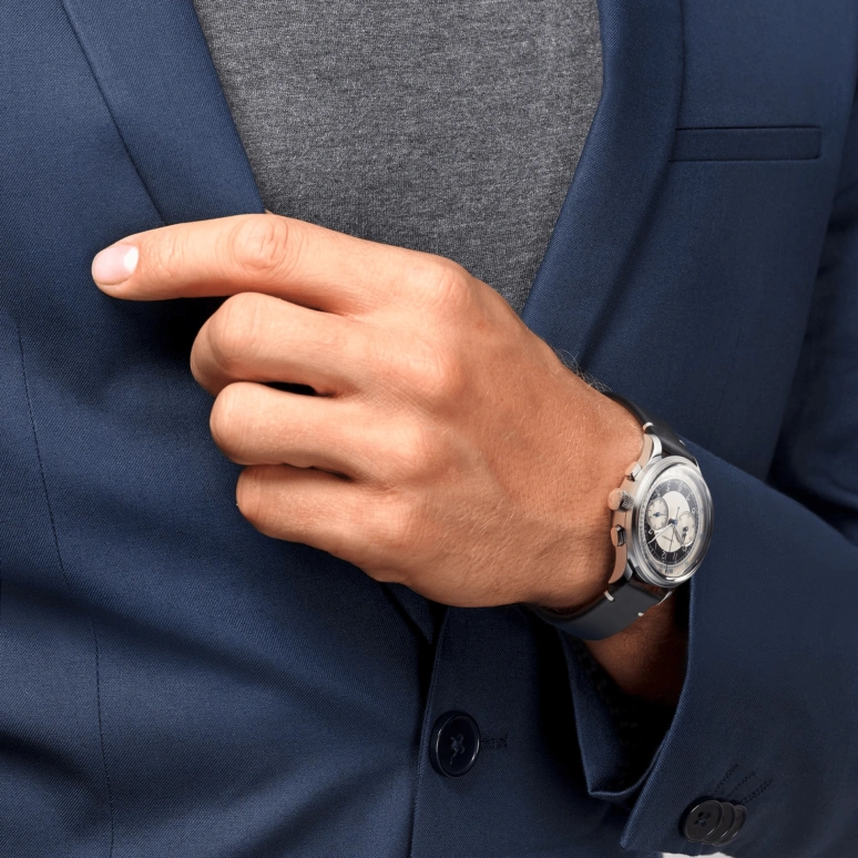 Longines,Heritage Classic 40mm,40mm,Stainless Steel,Silver,Automatic,Chronograph,Day,L2,L2.830.4.93.0
