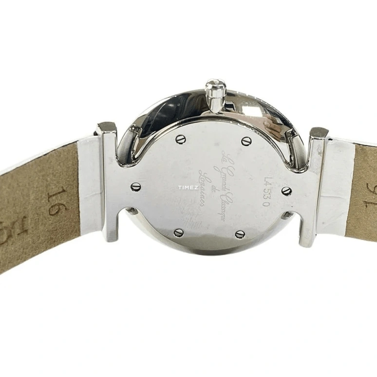Longines,La Grande Classique 29mm,29mm,Stainless Steel,White,Quartz,In-house Caliber,Sapphire,Crystal Glass,L4,L4.513.0.25.2