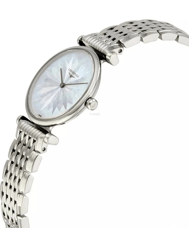 Longines,La Grande Classique 24mm,24mm,Stainless Steel,White,Silver,Quartz,26280hours,In-house Caliber,L4,L4.209.4.05.6