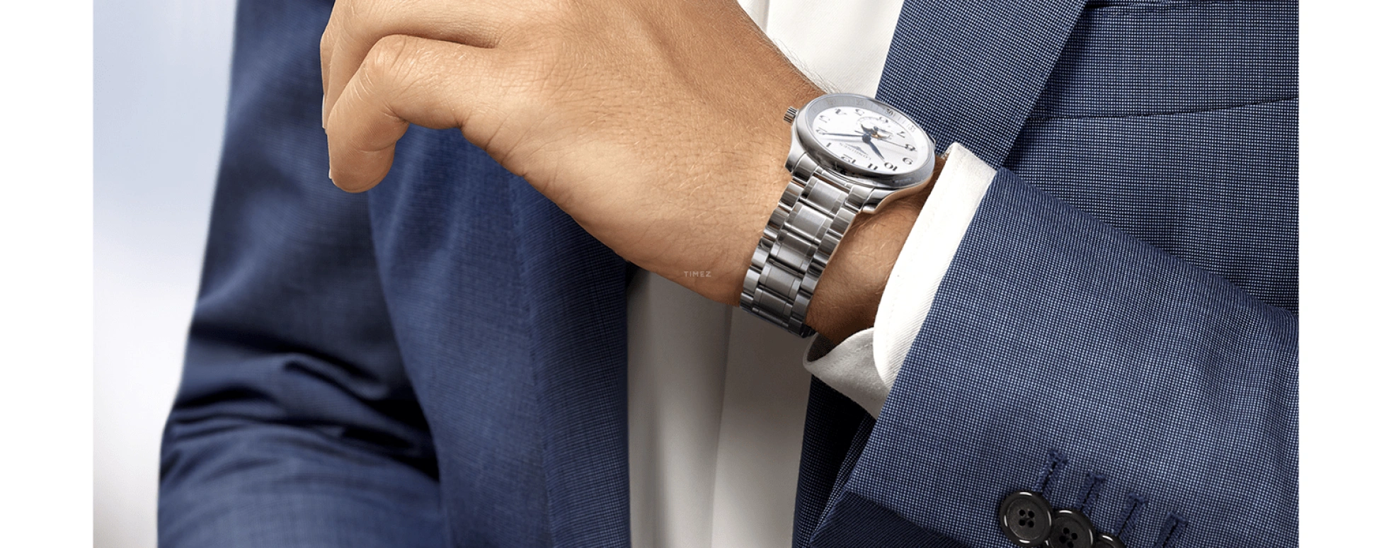 Longines,Master 40mm,40mm,Stainless Steel,Silver,Automatic,Moonphase,Day,L2,L2.909.4.78.6