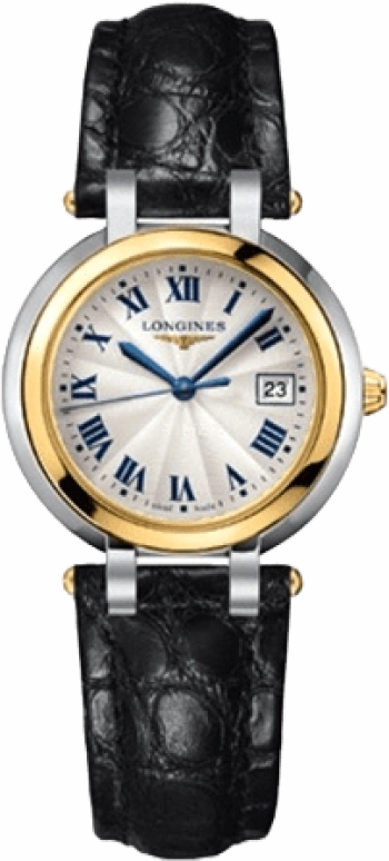 Longines,PrimaLuna 30mm,30mm,Stainless Steel,Silver,Quartz,Date,26280hours,L8,L8.112.5.91.2