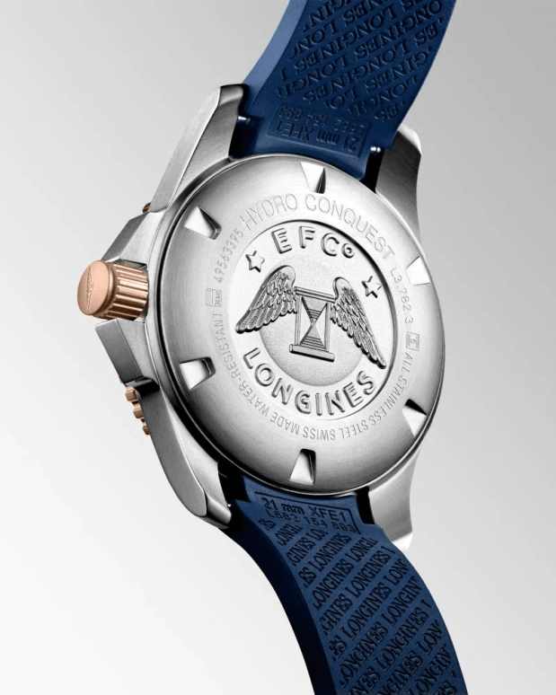 Longines,HydroConquest 43mm,43mm,Stainless Steel,Blue,Automatic,Day,64hours,L3,L3.782.3.98.9