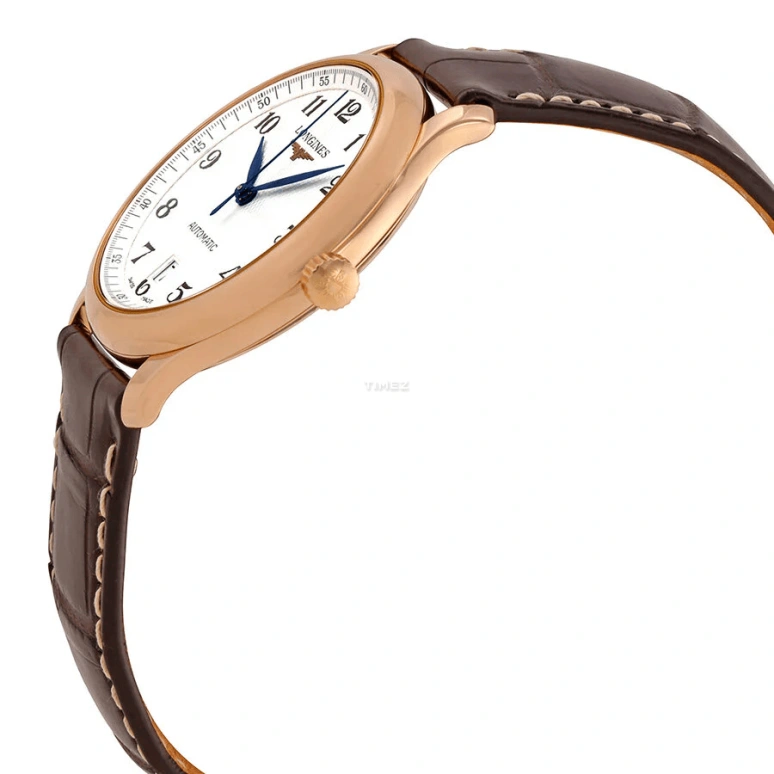 Longines,Master 38.50mm,38.50mm,Rose Gold,White,Automatic,Day,65hours,L2,L2.628.8.78.5
