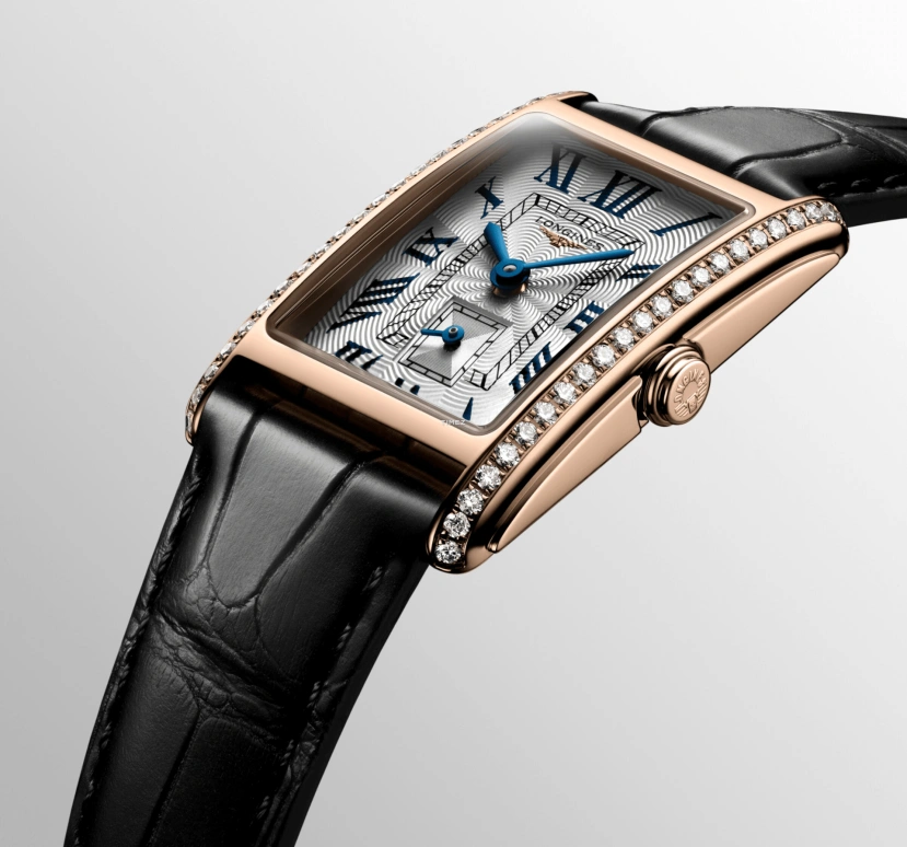 Longines,DolceVita 20.80x32mm,20.80x32mm,Pink Gold,Silver,Quartz,Day,26280hours,L5,L5.255.9.71.0