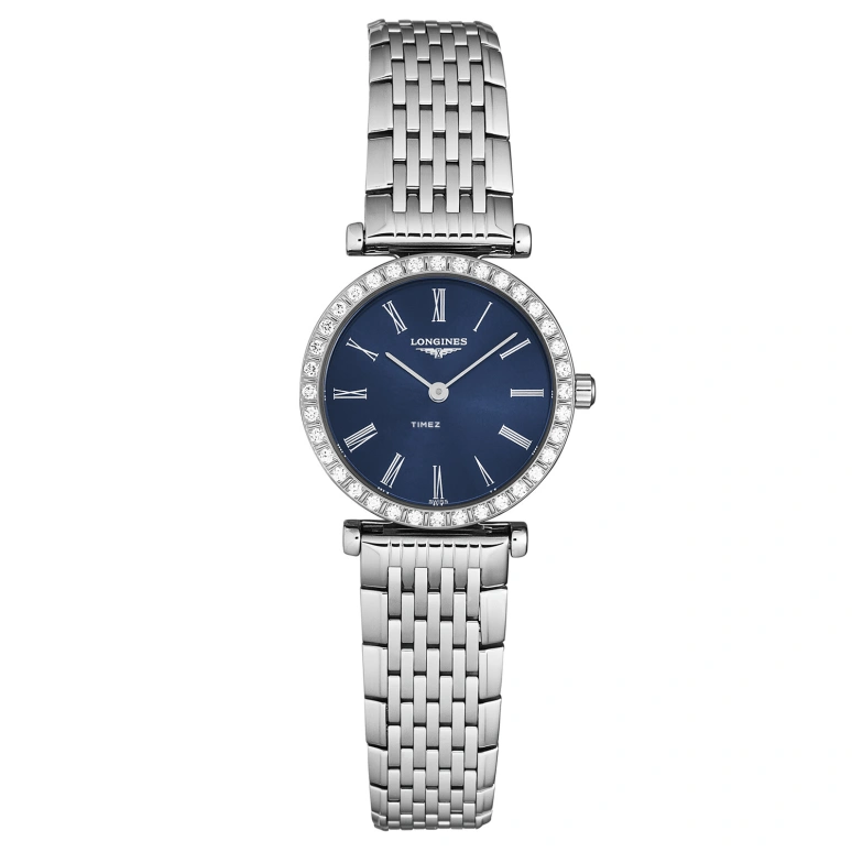 Longines,La Grande Classique 24mm,24mm,Stainless Steel,Blue,Quartz,26280hours,In-house Caliber,L4,L4.341.0.94.6