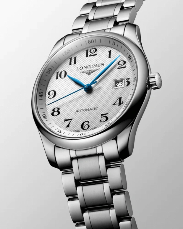 Longines,Master 40mm,40mm,Stainless Steel,Silver,Automatic,Date,65hours,L2,L2.793.4.78.6