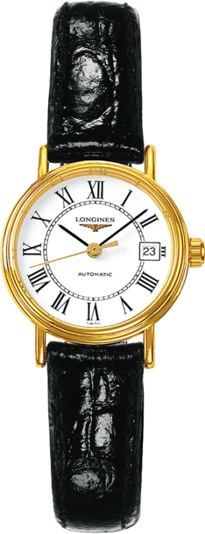 Longines,Presence 25.50mm,25.50mm,Stainless Steel,White,Automatic,Date,38hours,L4,L4.321.2.11.2